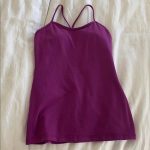 LULULEMON purple/pink everlux tank top